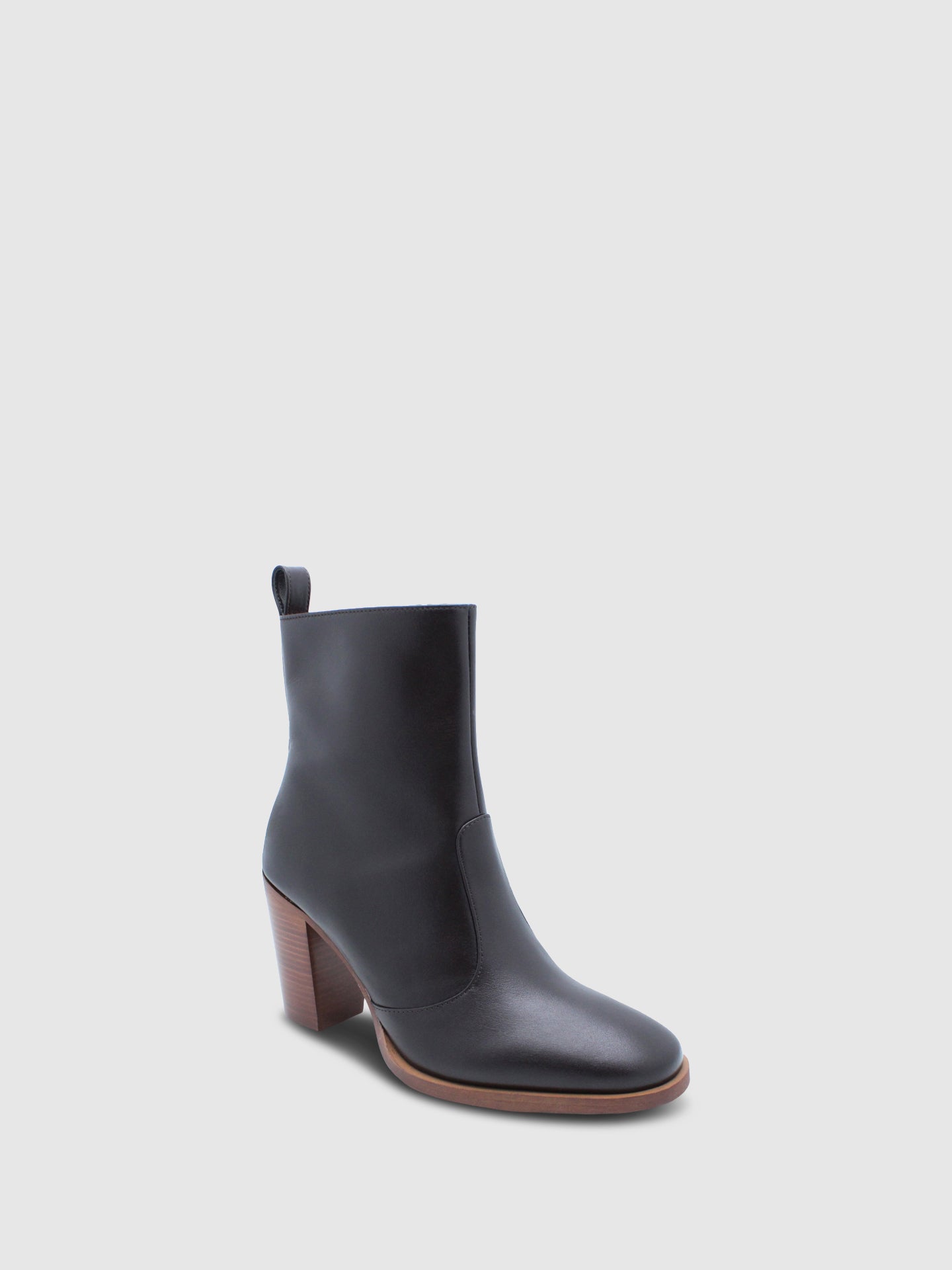 JJ Heitor Botins com Ponta Redonda em Castanho